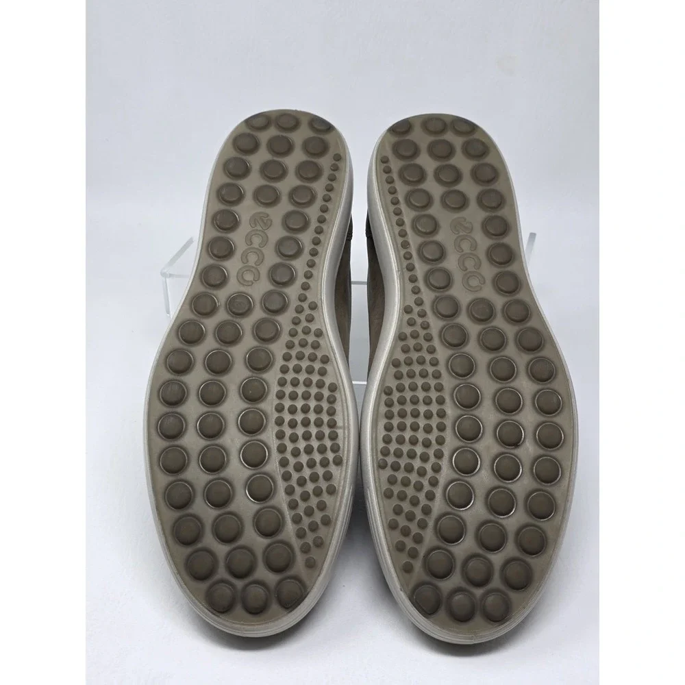 Ecco Mens Soft Vii Navajo Brown Lace-Up Sneakers Z2186 Size EU 43 US 9 Pre-owned